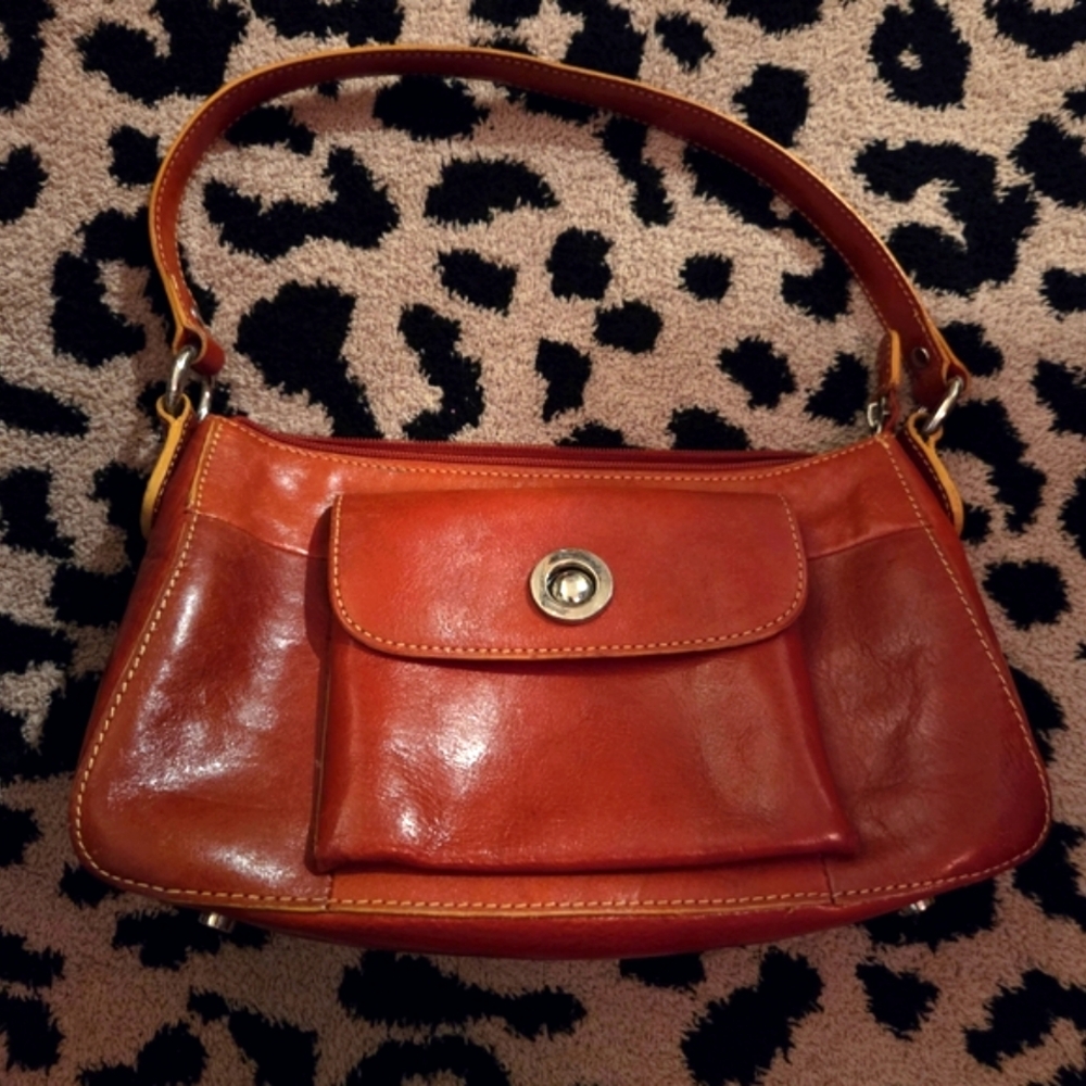 Vintage Brown Wilsons Leather Bag